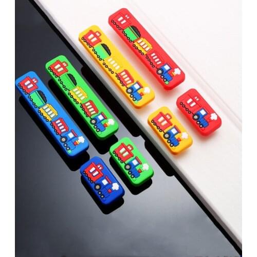 1PCS Kitchen Decorative Knobs Children Room Furniture handle Car/ Train Drawer Pulls / Dresser Knobs for Kids and Nursery Rooms