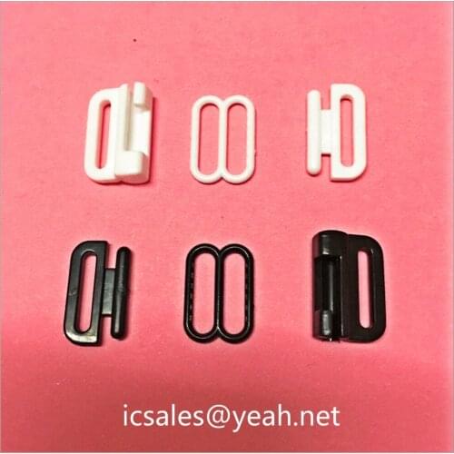 100 sets handmade ribbon adjustable diy material bow tie tape hook clasp and slide sets