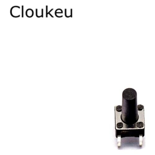 20Pcs Push Button Switch Black 6*6*29mm DIP4 Touch micro switch 6x6x29