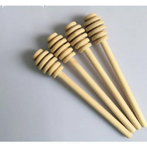 Free Shipping+Wholesale Practical Portable Wooden Honey Spoon Stick Long Handle,1000pcs/lot