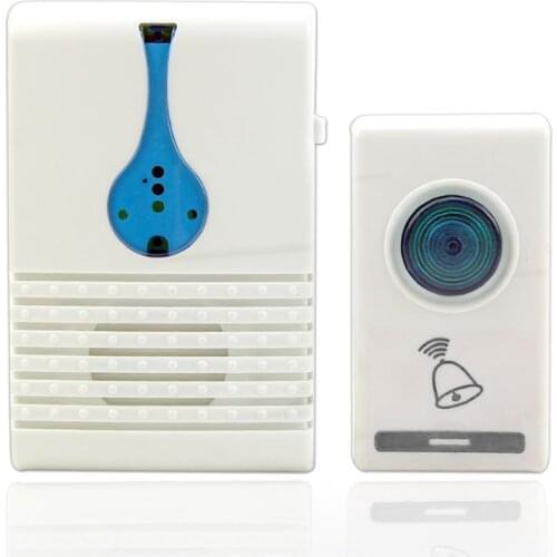 Wireless Door Chime Doorbell Bell Remote Control 32 Tune Songs 100M Range Home E56B