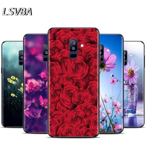Natural flower For Samsung Galaxy A9 A8S A8 A7 A6S A6 A5 A3 A750 Plus 2018 2017 2016 Star Phone Case