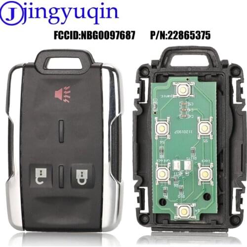Jingyuqin For Ford BA BF Falcon Sedan/Wagon Keyless Car Remote 4 Buttons Keypad Replacement Car Key 433MHZ