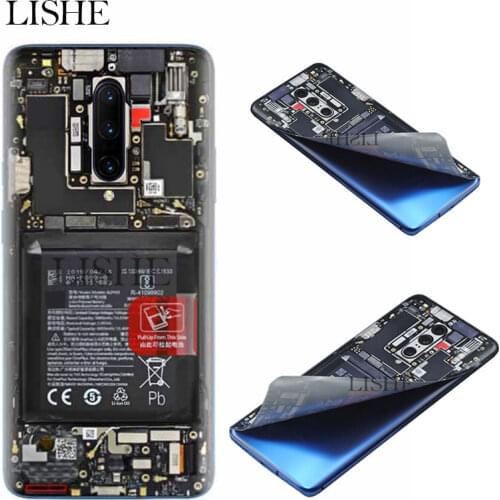 Phone Decoration Skin Battery Component Texture Sticker For OnePlus 7 Pro 7T Pro Film Back Screen Protector Repair Vinyl Sticker