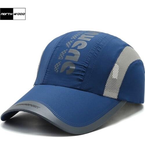 NORTHWOOD Brand Childrens Baseball Cap With Mesh Fast Dry Summer Cap Child Boy Girl Breathable Sun Snapback Hats For Kids