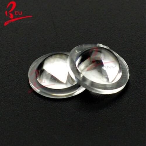 Diameter 12.5mm FL8 FL10 MM Plano-convex lens plastic LED lens