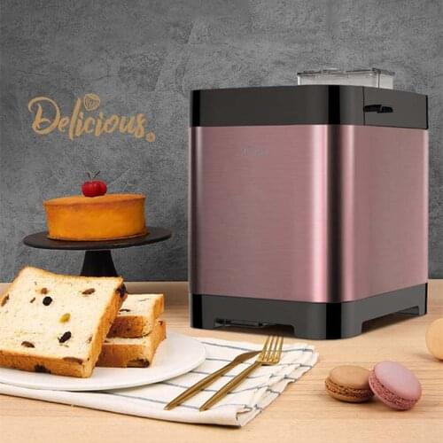 Donlim Bread Maker Household Fully Automatic and Multifunction Sprinkle Timing Dough Fruit Yogurt Breakfast Toaster Bread Maker