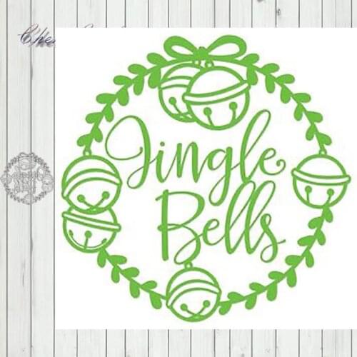 Metal Cutting Dies jingle bells Stencils For DIY Scrapbooking Decorative Embossing Handcraft Die Cutting Template