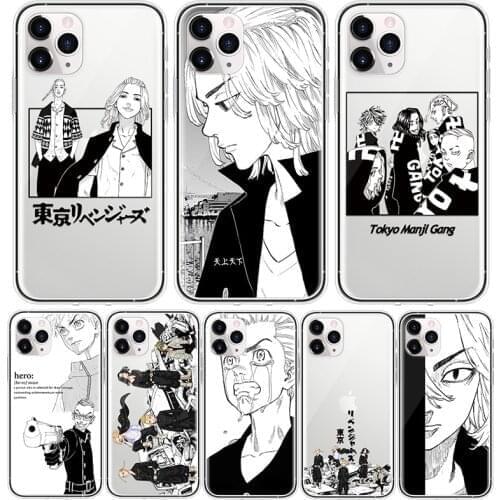 Soft TPU Case For Huawei P20 P30 P40 Mate 20 40 Pro Lite E P Smart Y9 Prime Y7 Y6 Y7a 2019 2021 Nova 5T Tokyo Revengers Fundas