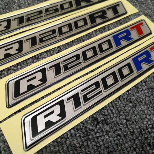 Tank Pad Stickers For BMW R1200RT R 1200 RT Trunk Luggage Aluminum Case Emblem Logo Decal Protector Fairing Protection 2019 2020