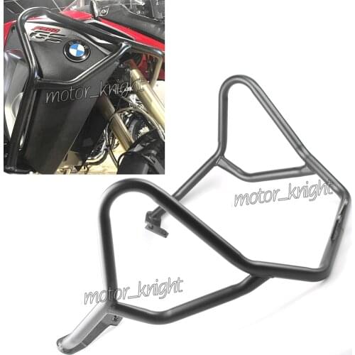 New Upper Engine Guard Highway Crash Bar Protection For BMW F800GS ADV Abenteuer 2014 2015 2016 2017 Black Silver
