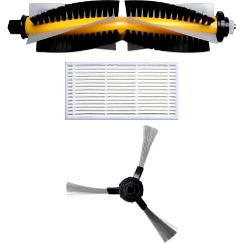 For Proscenic 780T 790T Roller Brush Side Brushes Filters for Proscenic 780T 790T Vacuum Cleaner Replacement Brush Filter Kit