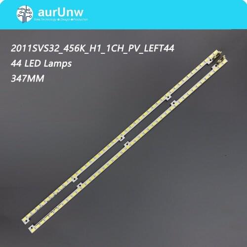 100PCS=50Lot LED Backlight Strips For Samsung UE32D5000PW HD TV Bars 2011SVS32_456K_H1_1CH_PV_LEFT44 Kit LED Bands Rulers