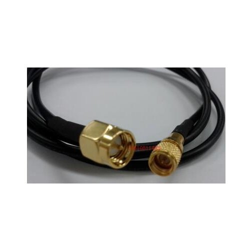SMA/M5-JJ piezoelectric accelerometer dedicated low noise cable high frequency M5/L5 to SMA male 50 ohm connector