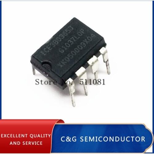 10pcs ICE380365J DIP8 ICE380365 DIP ICE3B0365J ICE3B0365
