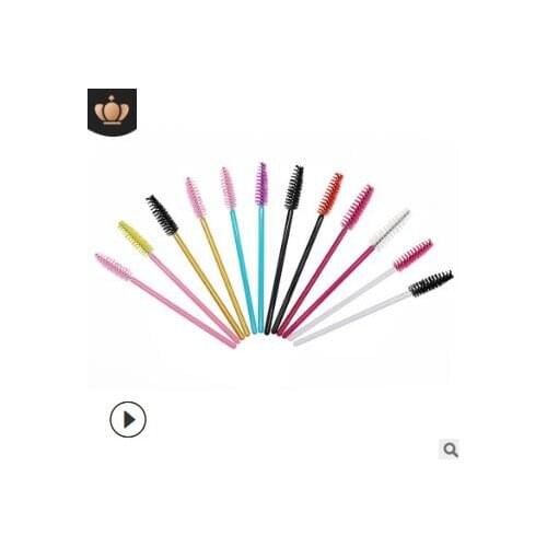 1000pcs/lot Multi One-time Grafted Plant Eyelash Brush Spiral Eyelash Curl Traceless Make-up Appliances Cosmetic Tools HA507