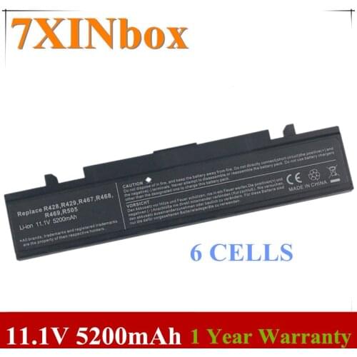 7XINbox AA-PB9NC6W Laptop Battery For SAMSUNG RV410 RV411 RV415 RV420 RV508 RV510 RV511 RV515 Q430 NP-Q530 NP-SF410 NP-RF511