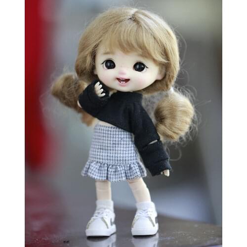 OB11 Doll Accessories Sweater Trousers Skirt for ob11,molly, gsc,1/12 BJD,body9,YMY,DDF obitsu 11 clothes toys for boys girls