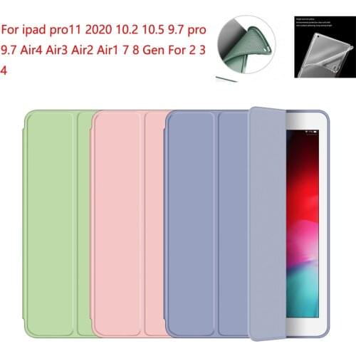 For iPad Air 4 Case 2019 Air 3 10.5 Case 7th 8th Generation Case Air 2 2018 Capa 9.7 6th Pro 11 2020 Mini 5 2020 iPad 10.2 Case