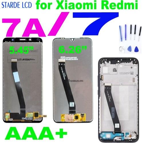 AAA+ Display for Xiaomi Redmi 7 7A LCD Display Touch Screen Digitizer Assembly for Redmi 7A LCD Screen Replacement Parts