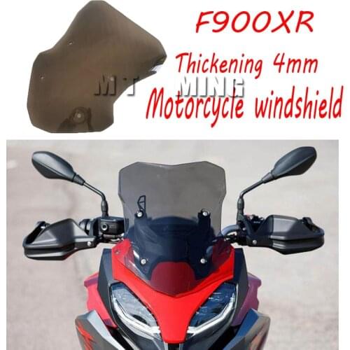 For BMW F900XR 2020 F900 XR 2020 Motorcycle High Quality Plastic Smoke Windscreen Windshield Baffle Wind Deflectors