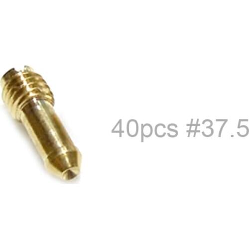 40pcs/lot #37.5 Pilot Jet For Kawasaki KZ1000 GS1000 GS1100 Slow Jet DR-350 XS1100 vice injectors Nozzle