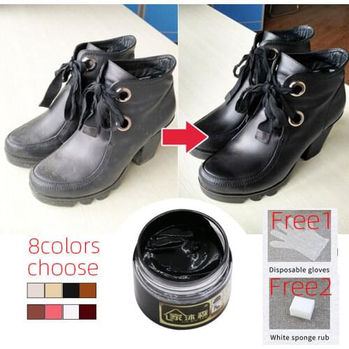 Leather Care Paint Black Holes Scratch Cracks Rips Leather Repair for Bag Sofa Shoes Clothes Leather