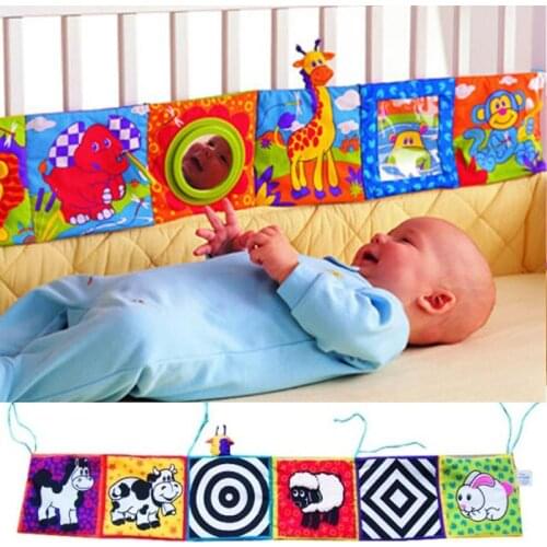 Newest Soft Cloth Book Animal Infant Baby Kid Intelligence Development Toy Cognize Book Educational Animal Cognitive toys
