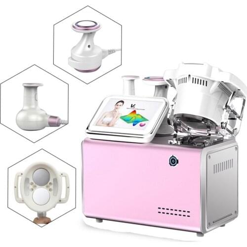 Portable V5 Pro 3 in 1 Vacuum Cavitation System Hifu Body Slimming Equipment Skin Tightening Cellulite Removal Beauty Machine