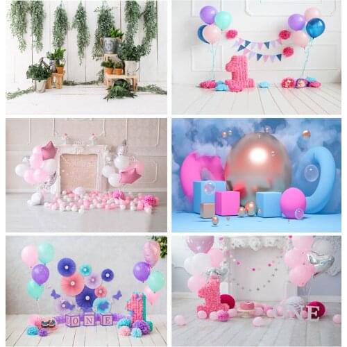 SHENGYONGBAO Children Birthday Photography Backdrops Baby Newborn Photo Background Party Studio Photocalls Props 21318 ET-40