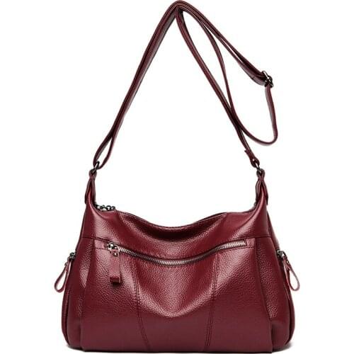 Female Leather Shoulder Bag Bolsa Feminina Luxury Brand Handbag Ladies Sac Women Messenger Bag New Cross Body Bags High Quality