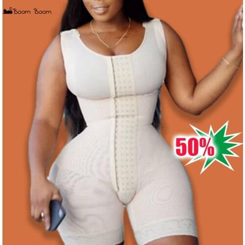 WomenS Skim Shaping Bodysuit Front Hooks Breast Lifting Opening Postpartum Underwear Fitness Body Shaper Sexy Lingerie Faja