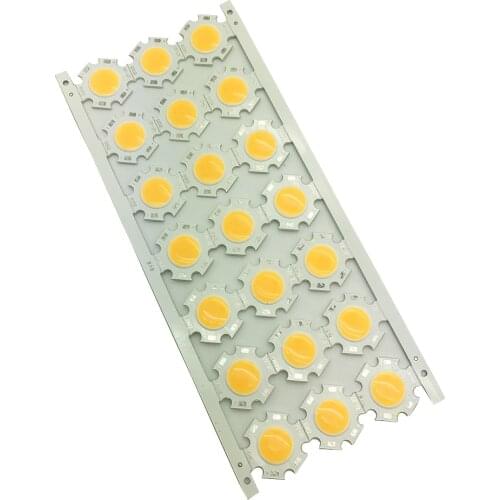 HOT PROMATION 10pcs/lot 3W white green high lumens CRI hexagon cob led chips