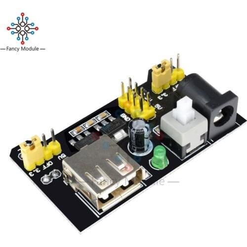 10pcs Smart Electronics 10pcs MB102 MB-102 Solderless Breadboard Power Supply Module 3.3V 5V for Arduino Board Diy Starter Kit