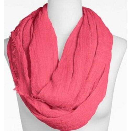 120pcs/lot fashion solid nursing scarf infinity scarf plain scarf infinity viscose/rayon