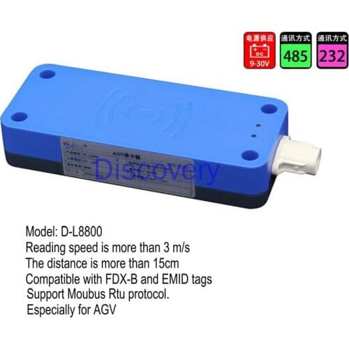 AGV Trolley RFID High-speed Card Reader Industrial Catering Robot D-L8800 MODBUS