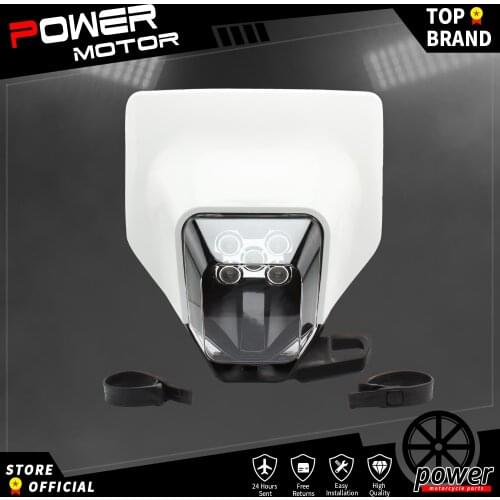 Motorcycle LED Headlight Head Light For Husqvarna FC FE FX TC TE TX 125 250 300 350 450 501 FE250 FC250 TE300 Enduro