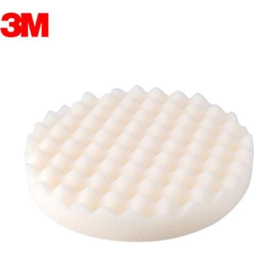 3M8 inch car polishing pad cleaning sponge waxing wool drill ball auto support pad maintenance and repair polishing sponge ball