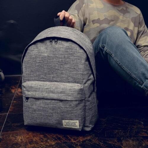 New Fashion Men Women Travel Canvas Backpack Rucksack Camping Hiking School Book Bag