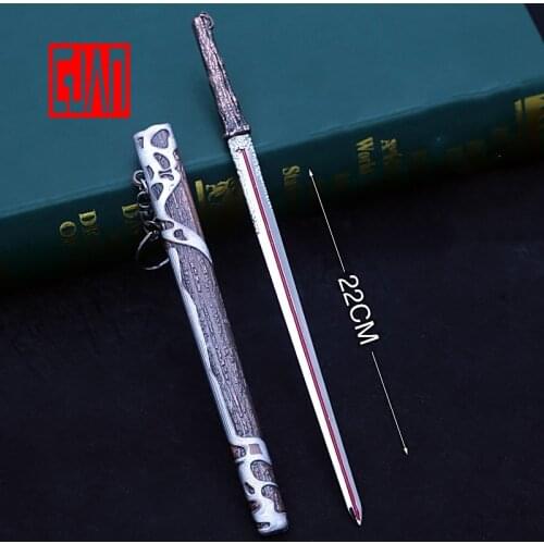 Alloy sword toy around the magic road casual sword Xiaoxing Dust dust-proof sword Chen Qingdi weapon alloy weapon