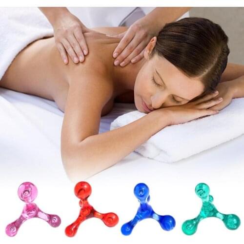 Hot Sale Mini Body Massager Manual Balance Four Balls Relieve Fatigue Portable Massager Trigger Point Arm Back Relaxation Tool