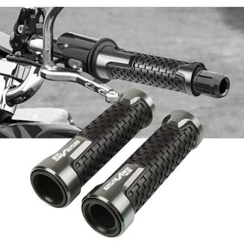 Motorcycle Accessories 7/8 22mm Handle Bar Grip Cnc Aluminum For SUZUKI SV650