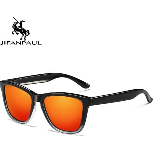 JIFANPAUL New Polarized Sunglasses sun glasses men goggles UV400 Fishing Eyewear Men Metal Sunglasses Men Driving Square Style