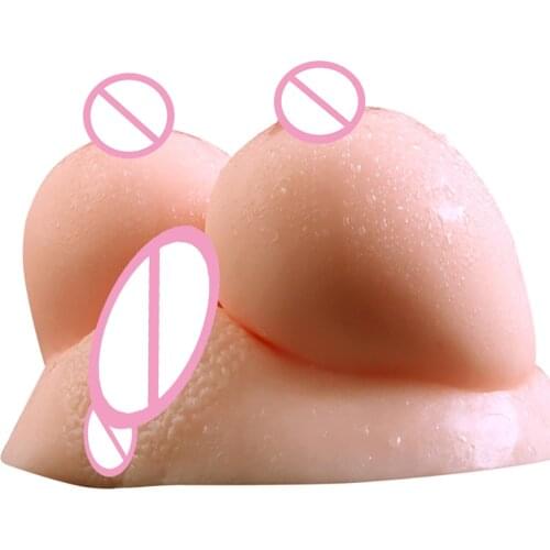 New D Cup 3D Real Big Breast Sex Doll For Male Masturbator Realistic Pussy Vagina Anal Woman Chest Breast For Men Adult Sex Toys