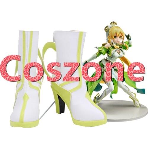 Sword Art Online Kirigaya Suguha Cosplay Shoes Boots Halloween Carnival Cosplay Costume Accessories