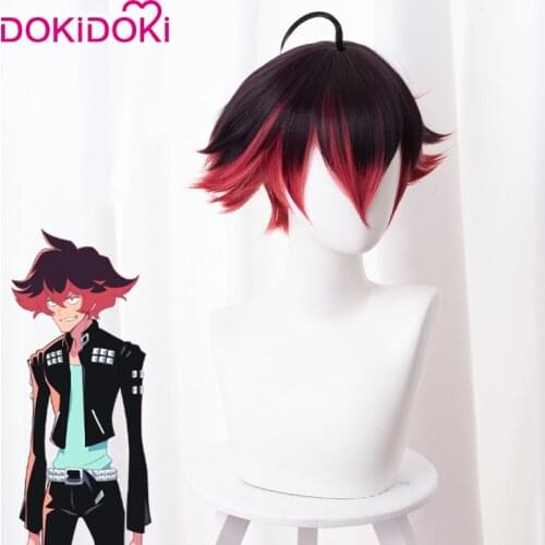 DokiDoki Anime PROMARE Copslay Wig Gueira Hair Men Anime Cosplay PROMARE Wig Heat Resistant Gueira Wigs