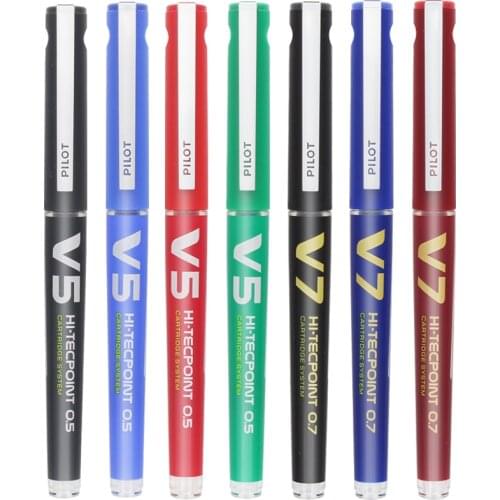 PILOT BXC-V5 Upgraded Gel Pen Extra Fine Tip 0.5mm 0.7mm Smooth Gel Ink Office School Supplies Caneta Gel Colored Papelaria