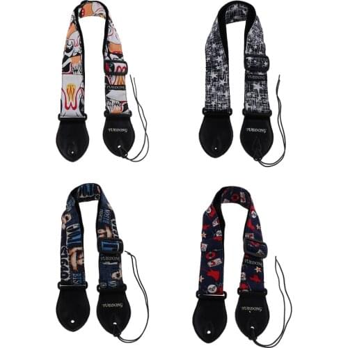 Adjustable Soft Canvas Shoulder Strap Belt for Guitar Players Gift