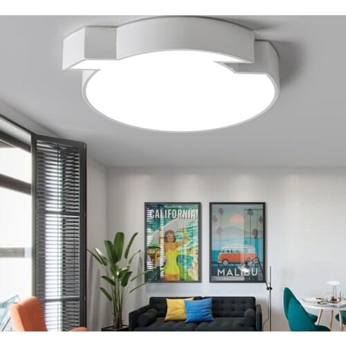 Nordic led bedroom lamp LED ceiling lamp warm and romantic modern restaurant study apple lighing ceiling light ZA918507