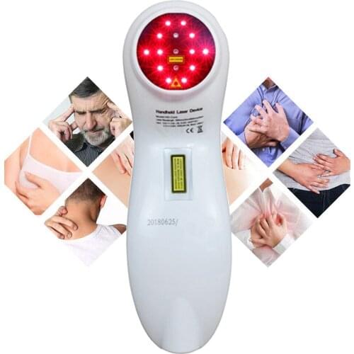 Handy Knee Joint Foot Pain Neck Rehabilitation Physiotherapy Instrument Sports Wounds Cold Laser Therapy Device Health Care